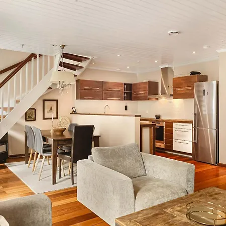 Dinbnb L 50m To Bryggen L Multiple Apts L Balcony L View L Fireplace ベルゲン