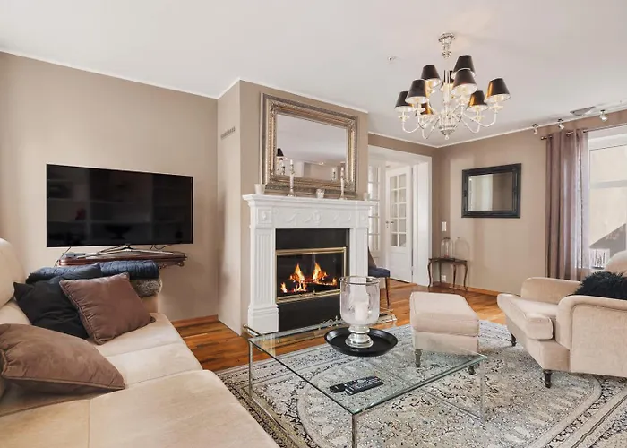 公寓 Dinbnb L 50m To Bryggen L Multiple Apts L Balcony L View L Fireplace *