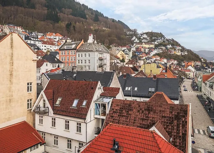Dinbnb L 50m To Bryggen L Multiple Apts L Balcony L View L Fireplace 卑爾根